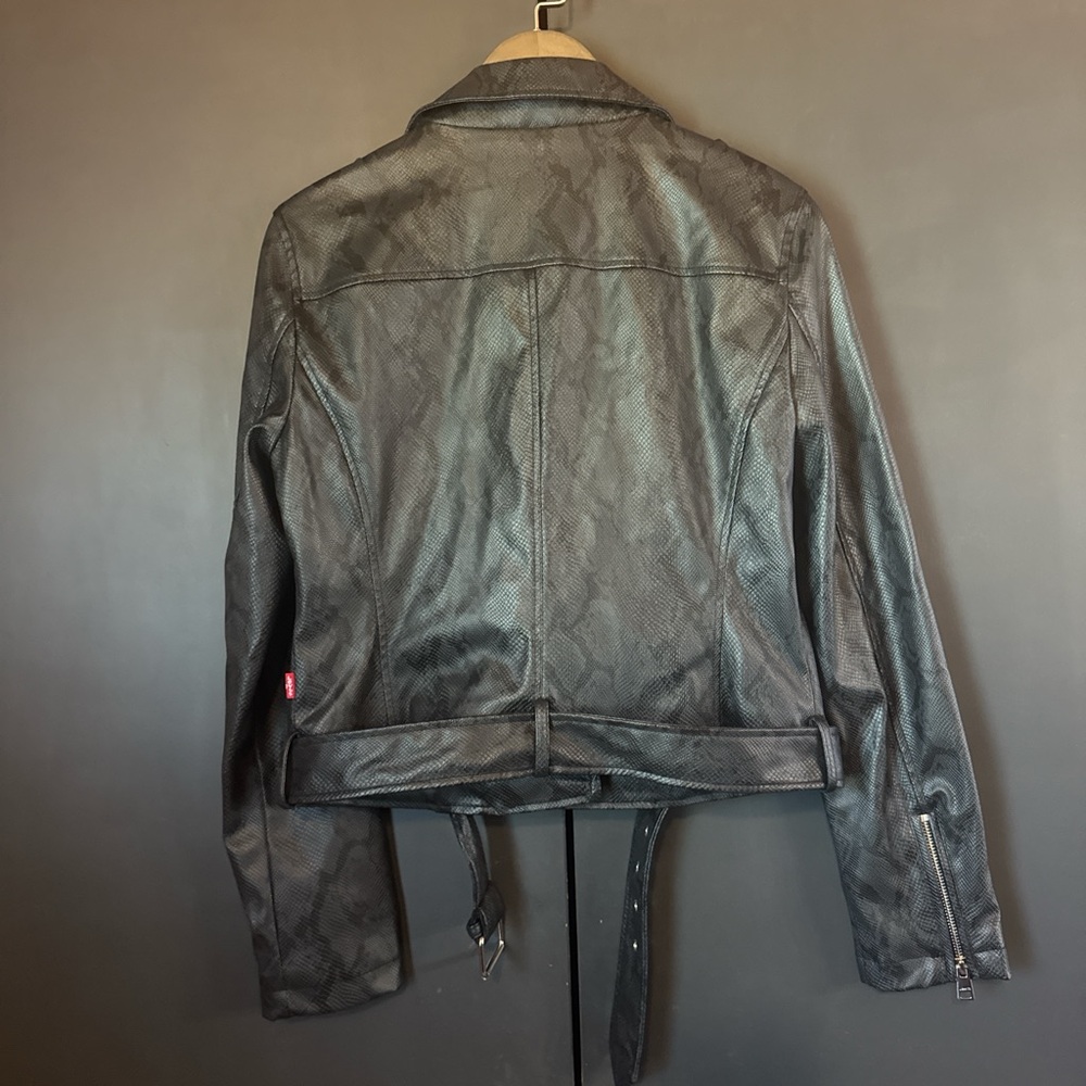 Levi’s Faux Leather Python Jacket - image 6